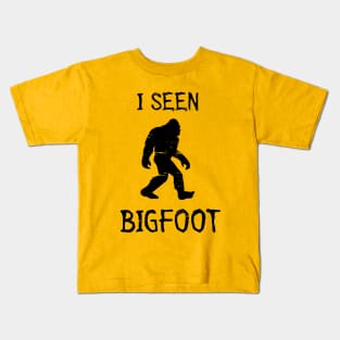 I Seen Bigfoot Kids T-Shirt